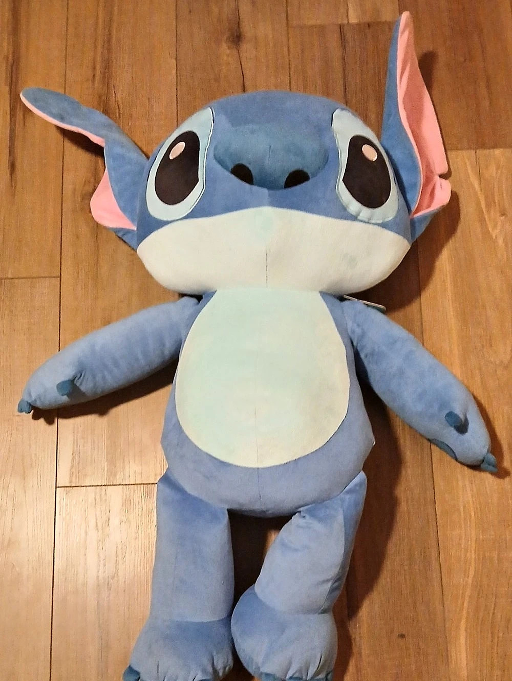 Disney Stitch Plush Stuffed Animal Blue & Pink